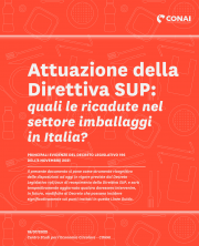 Linee guida CONAI di attuazione della Direttiva SUP in Italia Linee guida CONAI di attuazione della Direttiva SUP in Italia