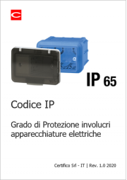 Gradi di Protezione degli involucri - Codice IP