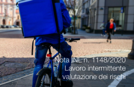 Nota INL n. 1148/2020 | Lavoro intermittente - Valutazione dei rischi Nota INL n. 1148/2020 | Lavoro intermittente - Valutazione dei rischi