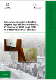 Consumi energetici e heating degree days (HDD) a confronto Consumi energetici e heating degree days (HDD) a confronto