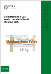 Rapporto FGAS 2013 - ISPRA