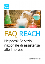 FAQ REACH - Helpdesk Servizio nazionale di assistenza alle imprese FAQ REACH - Helpdesk Servizio nazionale di assistenza alle imprese