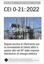 CEI 0-21 CEI 0-21