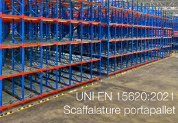 UNI EN 15620:2021 - Scaffalature portapallet