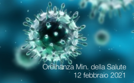 Ordinanza Ministero della Salute 12 febbraio 2021 