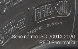 Serie norme ISO 2091X:2020 | RFID Pneumatici