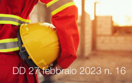 Decreto direttoriale 27 febbraio 2023 n. 16