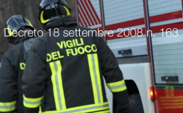 Decreto 18 settembre 2008 n. 163