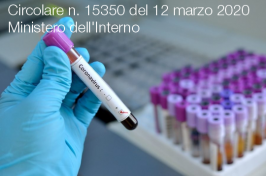 Circolare n. 15350 del 12 marzo 2020