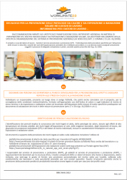 Decalogo prevenzione rischio calore nei luoghi di lavoro