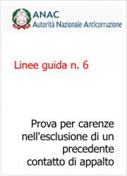 Linee guida n. 6 ANAC