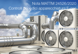 Nota MATTM 24526/2020 - Controlli periodici apparecchiature F-gas Nota MATTM 24526/2020 - Controlli periodici apparecchiature F-gas