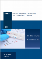 Covid-19 | Contagi sul lavoro denunciati all’INAIL: Schede regionali 31 Marzo 2021