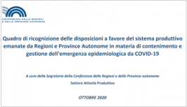Quadro ricognizione Gestione emergenza epidemiologica COVID-19 Quadro ricognizione Gestione emergenza epidemiologica COVID-19