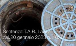 Sentenza T.A.R. Lazio del 20 gennaio 2023 n. 1055 Sentenza T.A.R. Lazio del 20 gennaio 2023 n. 1055
