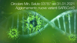 Circolare Min. Salute 03787 del 31.01.2021 Circolare Min. Salute 03787 del 31.01.2021