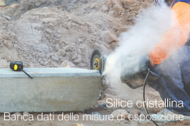 Silice cristallina | Banca dati delle misure di esposizione Silice cristallina | Banca dati delle misure di esposizione