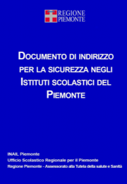 Documento di indirizzo sicurezza Istituti scolastici