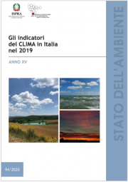Gli indicatori del clima in Italia nel 2019 Gli indicatori del clima in Italia nel 2019