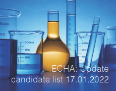 ECHA: Update candidate list 17.01.2022 ECHA: Update candidate list 17.01.2022