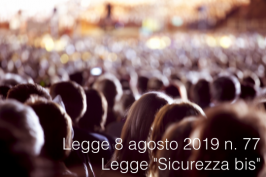 Legge 8 agosto 2019 n. 77