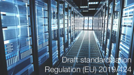 Draft standardisation | Regulation (EU) 2019/424