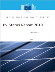 Photovoltaics status report 2019