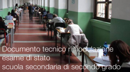 Documento tecnico rimodulazione esame di stato scuola secondaria di secondo grado Documento tecnico rimodulazione esame di stato scuola secondaria di secondo grado