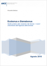 Guida ANCE Ecobonus e Sismabonus