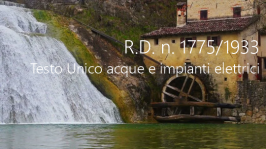 R.D. 11 dicembre 1933 n. 1775 R.D. 11 dicembre 1933 n. 1775