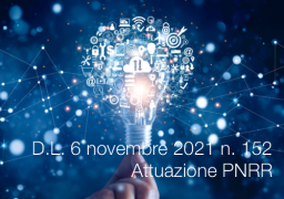 Decreto-Legge 6 novembre 2021 n. 152