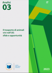 Il trasporto di animali vivi nell'UE Il trasporto di animali vivi nell'UE