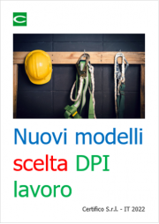 Nuovi modelli scelta DPI lavoro Nuovi modelli scelta DPI lavoro