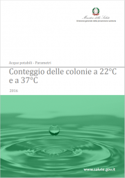 Parametri indicatori qualità nelle acque - Conteggio colonie