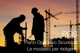 Redigere il POS (Piano Operativo di Sicurezza)