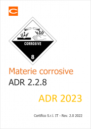 Trasporto materie corrosive ADR Trasporto materie corrosive ADR