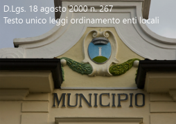D.Lgs. 18 agosto 2000 n. 267 D.Lgs. 18 agosto 2000 n. 267