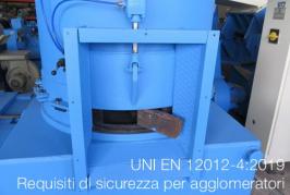 UNI EN 12012-4:2019 | Requisiti di sicurezza per agglomeratori