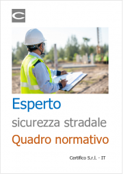 Esperto sicurezza stradale: Quadro normativo