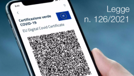 Legge 16 settembre 2021 n. 126 Legge 16 settembre 2021 n. 126