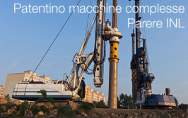 INL: Precisazioni sul patentino di macchine complesse fondazioni e perforazioni
