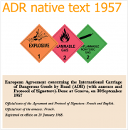ADR Testo nativo originale 1957 ADR Testo nativo originale 1957