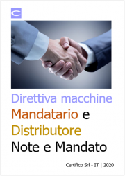 Mandatario e Distributore di macchine: Note e Mandato Mandatario e Distributore di macchine: Note e Mandato