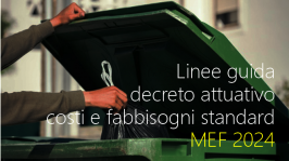 Linee guida del decreto attuativo su costi e fabbisogni standard