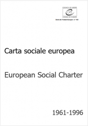 Carta sociale europea / European Social Charter