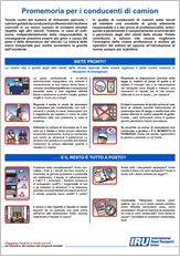 Checklist del camionista - Generale e carico