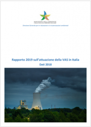 Rapporto 2019 sull’attuazione della VAS in Italia - Dati 2018 Rapporto 2019 sull’attuazione della VAS in Italia - Dati 2018