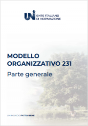 UNI Modello organizzativo 231 Ed. 2020