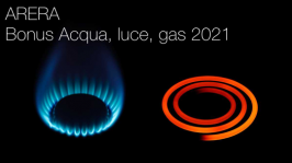 ARERA: Bonus Acqua, luce, gas 2021