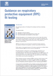 Il Fit test sui DPI per la protezione delle vie respiratorie prima della loro adozione